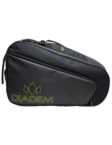 Diadem Tour V3 Pickleball Paddle Bag - Black Yellow Paris Déstockage Promo