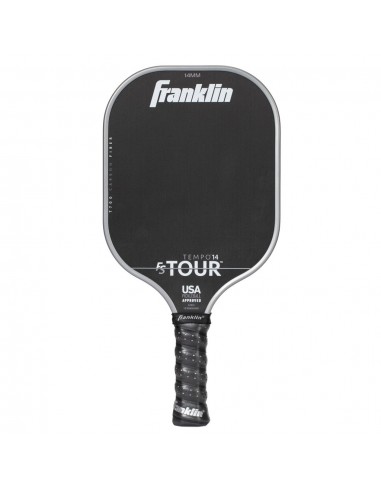 Franklin FS Tour Tempo 14mm Pickleball Paddle Grey de pas cher