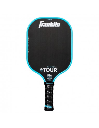 Franklin FS Tour Tempo 16mm Pickleball Paddle Blue est présent 