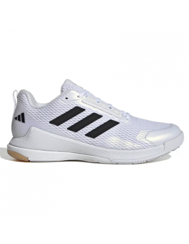 Adidas Men's Novaflight 2 Indoor Court Shoes Cloud White Dans la société mordern