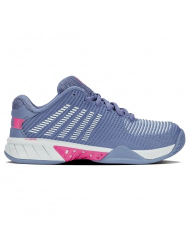 K-Swiss Women's Hypercourt Express 2 Tennis Shoes Infinity Blue Blush soldes