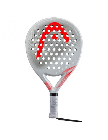 Head Zephyr UL Padel Racket Grey Red est présent 