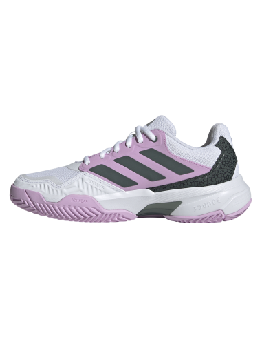 Adidas Women's CourtJam Control 3 Tennis Shoes White d'Europe débarque