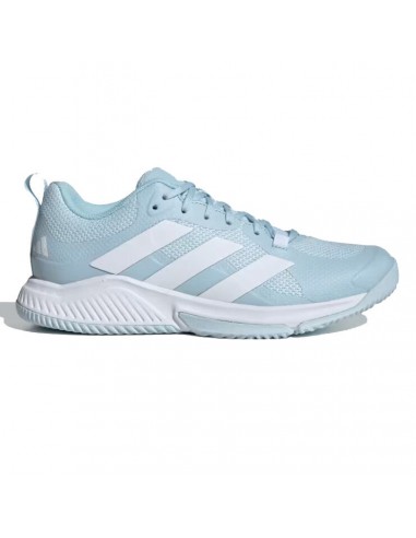 Adidas Women's Court Team Bounce 2.0 Indoor Court Shoe Ice Blue livraison gratuite