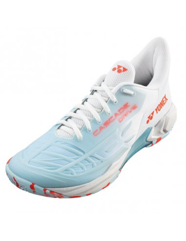 Yonex Cascade Drive Indoor Court Shoes White Water Blue chez Cornerstreet bien 