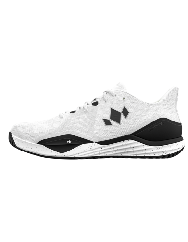 Diadem Men's Court Burst Pickleball Shoes - White/Black une grave pollution 