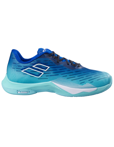 Babolat Men's Shadow Tour 5 Wide Indoor Shoes Ceramic Blue rembourrage situé sous