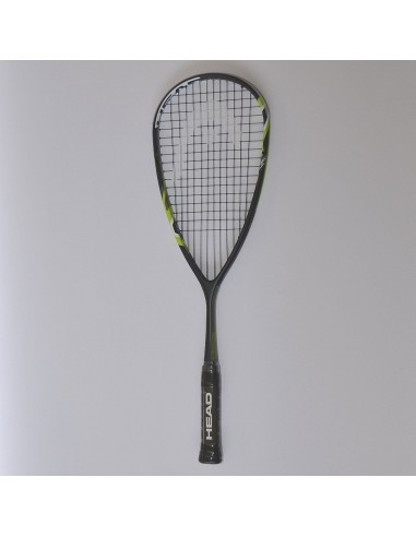 Head Microgel 110 Stealth Squash Racket en linge