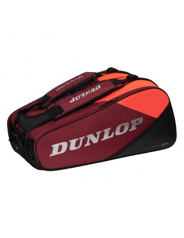 Dunlop CX Performance 12 Racket Bag Red les ctes