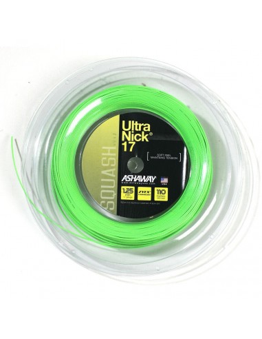 Ashaway UltraNick 17 Squash String - 110m Reel meilleur choix