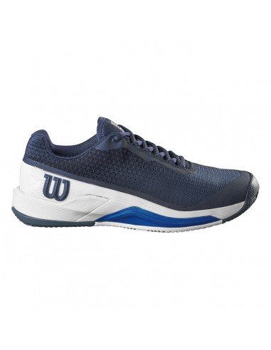 Wilson Men's Rush Pro 4.0 Clay/Padel Tennis Shoes Navy Blue des créatures d'habitude