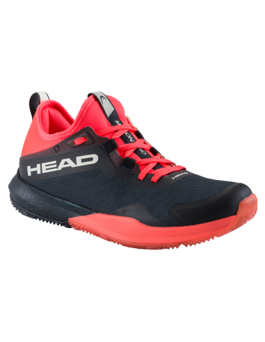 Head Men's Motion Pro Padel Shoes Blueberry Fiery Coral destockage