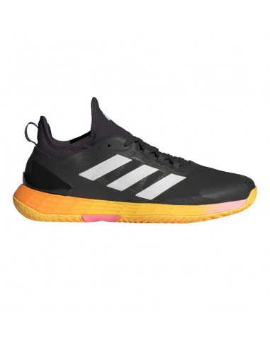 Adidas Men's Adizero Ubersonic 4.1 Tennis Shoes Aurora Black pas cheres