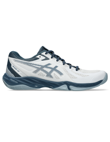 Asics Men's Blade FF Indoor Court Shoes White Vintage Indigo Dans la société mordern