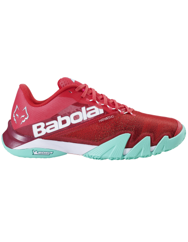 Babolat Men's Jet Premura 2 Lebron Padel Shoes brillant des détails fins