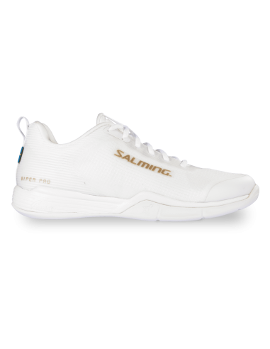 Salming Viper Pro Indoor Court Shoes White Gold d'Europe débarque