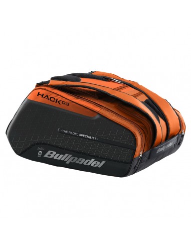 Bullpadel Hack 24012 Racketbag Black Orange Economisez 